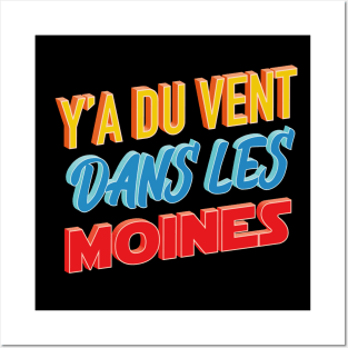 Du vent dans les moines Posters and Art